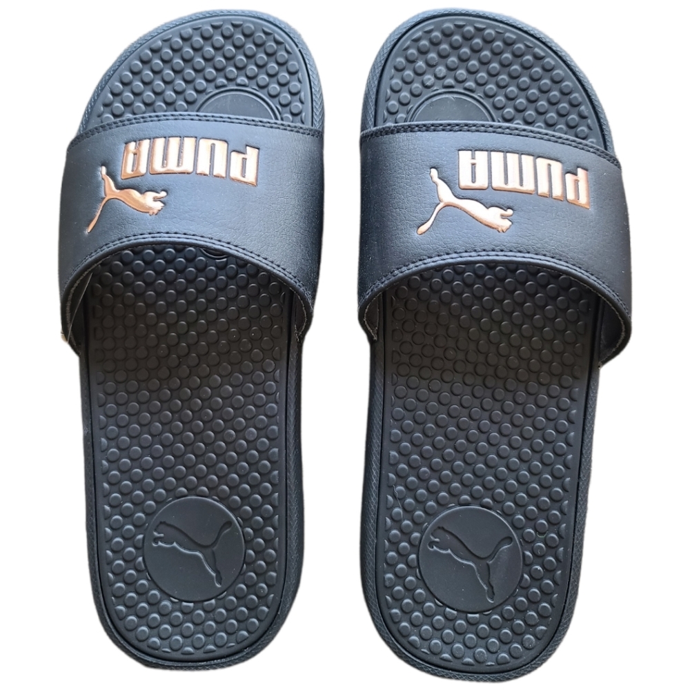 🌺 COOL CAT PUMA ROSEGOLD SANDALS. - Picture 3 of 12